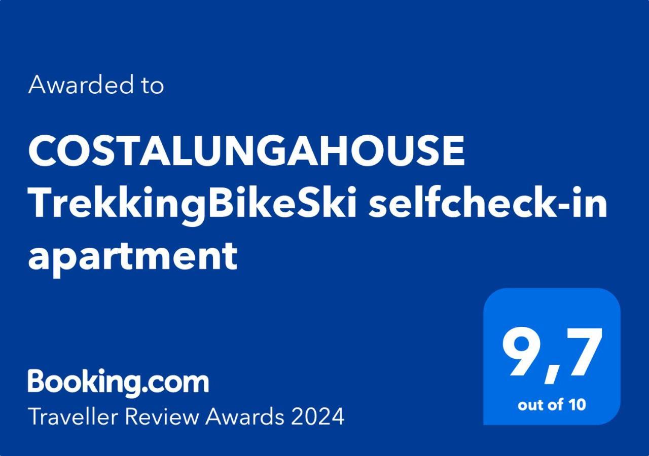 Costalungahouse Trekkingbikeski Selfcheck-In Apartment Carezza al Lago Exteriör bild