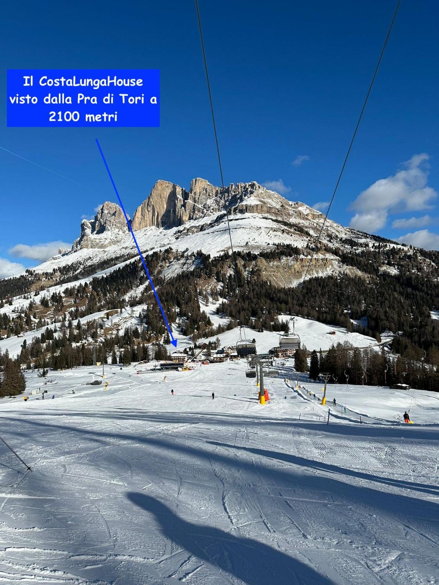Costalungahouse Trekkingbikeski Selfcheck-In Apartment Carezza al Lago Exteriör bild