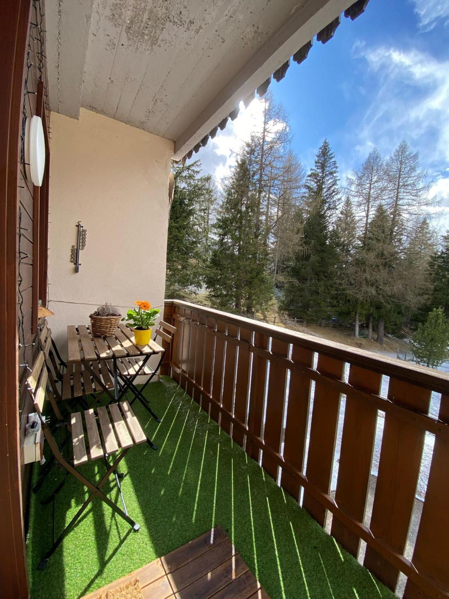 Costalungahouse Trekkingbikeski Selfcheck-In Apartment Carezza al Lago Exteriör bild